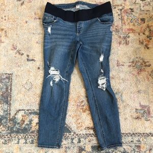 Old Navy Maternity Jeans | Rockstar Super Skinny